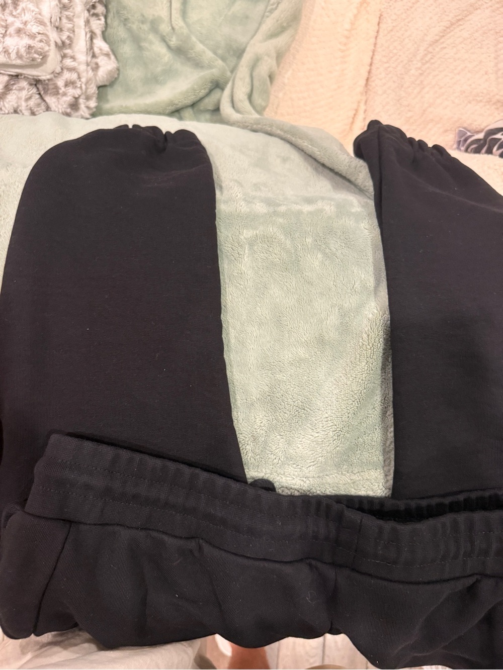 Dior Black Man Sweatpants with Logo Tape - Picture 4 of 4